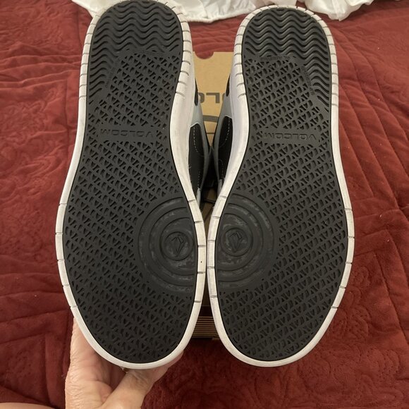 VOLCOM VITALS MEN'S SKATE INSPIRED WORK SHOE Men Sz 10W Black Safety VM30610‎ - Picture 9 of 13